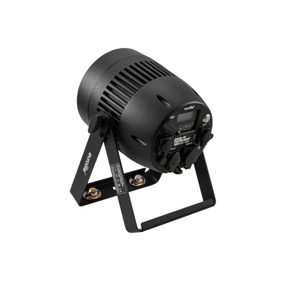 EUROLITE AKKU IP Tourlight 200: Proiettore LED RGB+WW per Illuminazione Scenografica