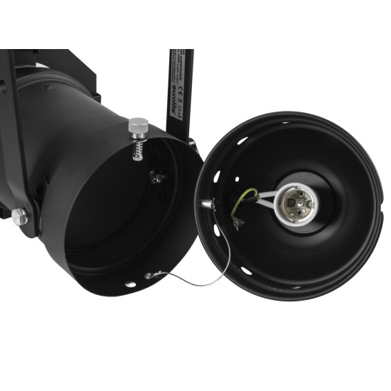 Proiettore da Palco EUROLITE PAR-46 Spot E-27 Nero - Illuminazione Scenografica Professionale