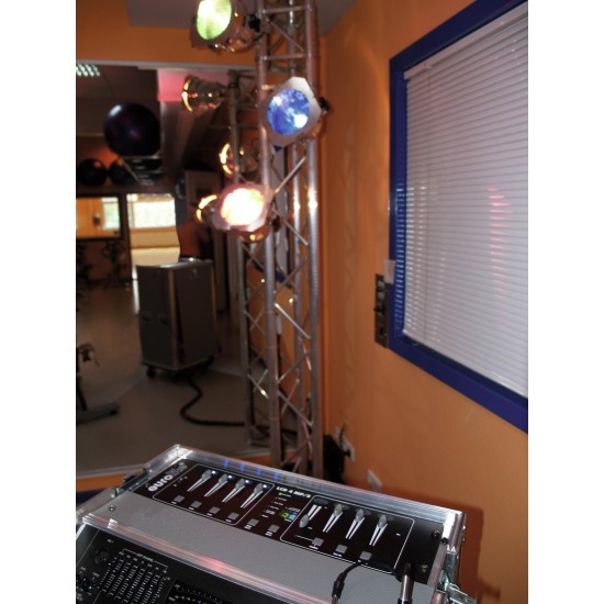 Eurolite PAR-56 Spot Short con Cavo Silicone - Proiettore da Palco Professionale