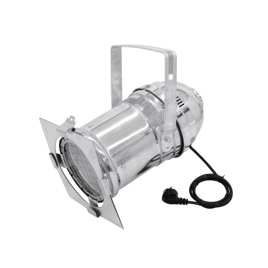 EUROLITE PAR-56 Proiettore LED Argento CDM-T 150 per Effetti Speciali