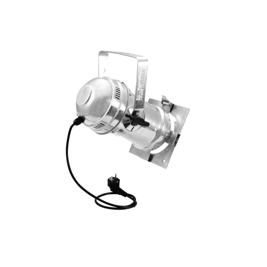 EUROLITE PAR-46 Spot per Lampade a Scarica, Montaggio E-27, Argento