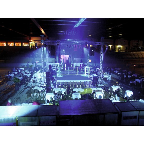 EUROLITE PAR-64 Proiettore Nero per Effetti Scenografici