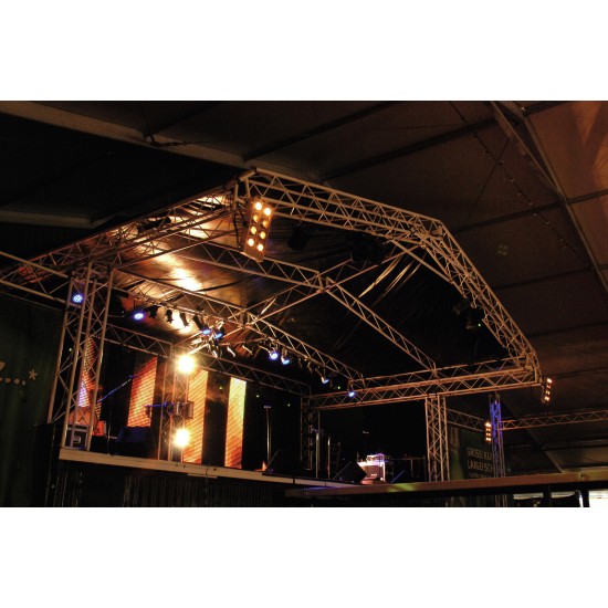 Accecatore Professionale 4xPAR-36 Nero - Effetti Luce Veloci e Regolabili