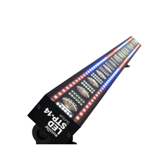 EUROLITE LED STP-14 Sunbar: Proiettore LED con Effetti DMX per Illuminazione Scenografica