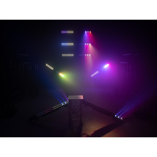 EUROLITE LED STP-15 QCL Barra: Illuminazione Scenografica Professionale con Effetti Beam RGBW