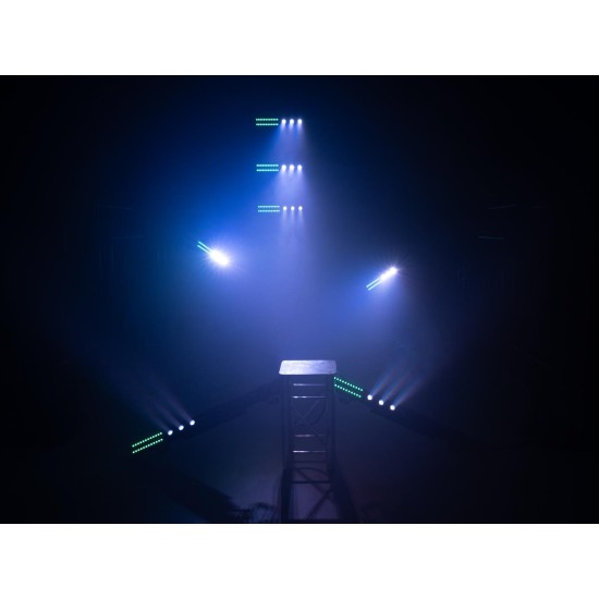 EUROLITE LED STP-15 QCL Barra: Illuminazione Scenografica Professionale con Effetti Beam RGBW