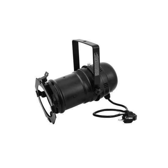 Proiettore EUROLITE PAR-30 Nero con Attacco E27 per Illuminazione Scenografica