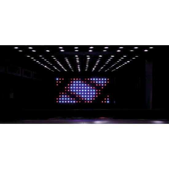 Proiettore EUROLITE PAR-30 Nero con Attacco E27 per Illuminazione Scenografica