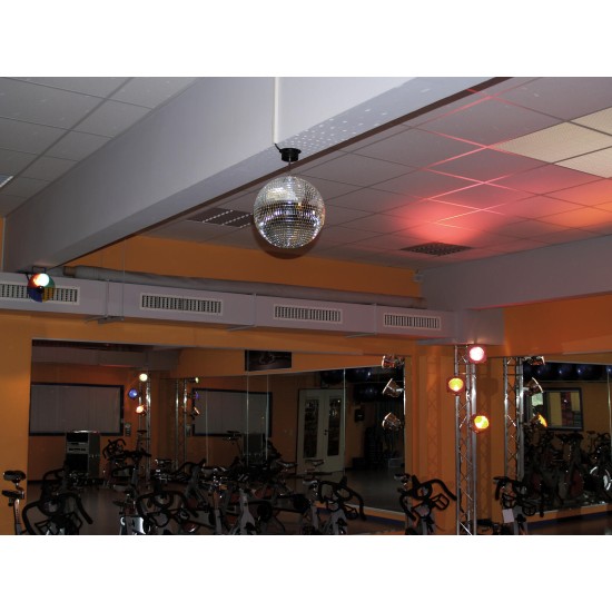 Sfera Specchiata 30cm con Motore - Perfetta per Feste e Decorazioni