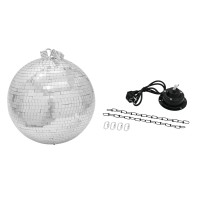 Sfera Specchiata 40cm con Motore MD-1030 - Kit Completo per Effetti Luce