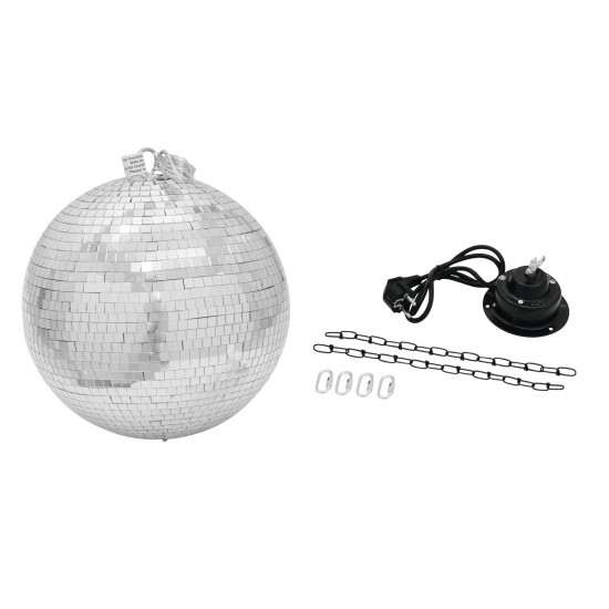Sfera Specchiata 40cm con Motore MD-1030 - Kit Completo per Effetti Luce