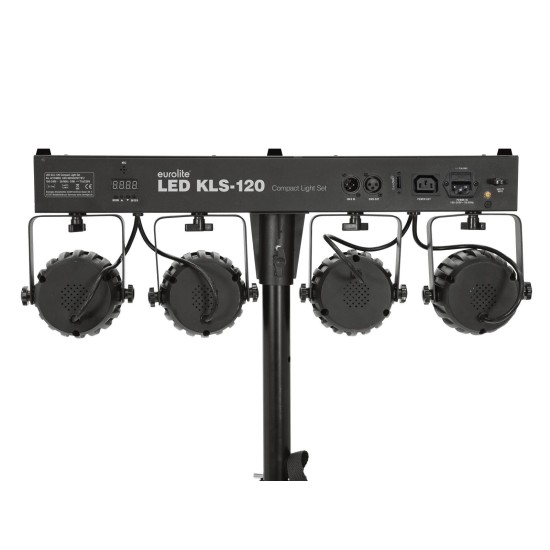 EUROLITE LED KLS-120: Set di Luci Compatte RGBW per Eventi e Palco