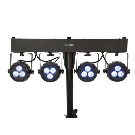 EUROLITE LED KLS-120: Set di Luci Compatte RGBW per Eventi e Palco