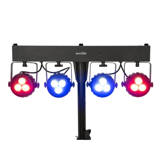 EUROLITE LED KLS-120: Set di Luci Compatte RGBW per Eventi e Palco