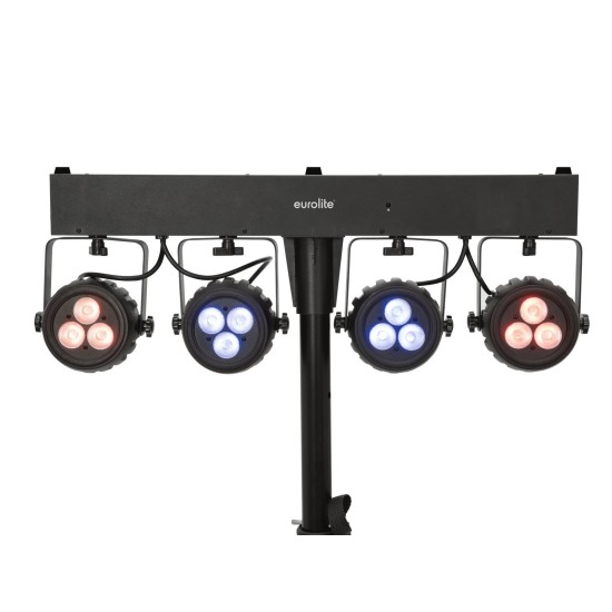 EUROLITE LED KLS-120: Set di Luci Compatte RGBW per Eventi e Palco