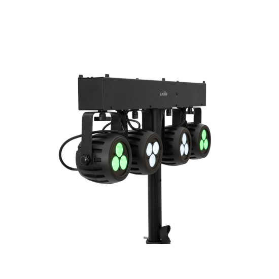 EUROLITE LED KLS-120: Set di Luci Compatte RGBW per Eventi e Palco