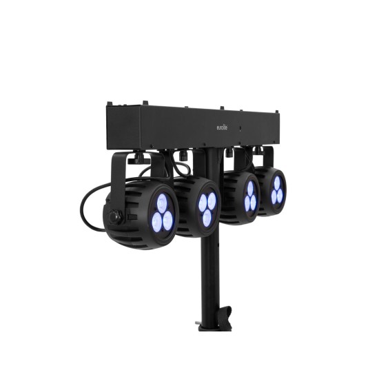 EUROLITE LED KLS-120: Set di Luci Compatte RGBW per Eventi e Palco