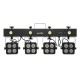 EUROLITE LED KLS-180: Set Luci Compatte con Effetti RGBW e Strobo per DJ e Eventi