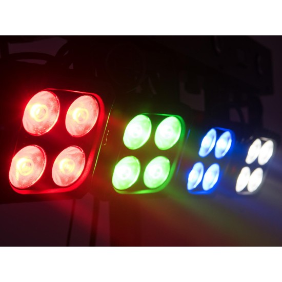 EUROLITE LED KLS-180: Set Luci Compatte con Effetti RGBW e Strobo per DJ e Eventi