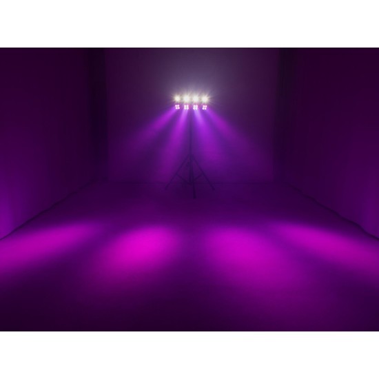 EUROLITE LED KLS-180: Set Luci Compatte con Effetti RGBW e Strobo per DJ e Eventi