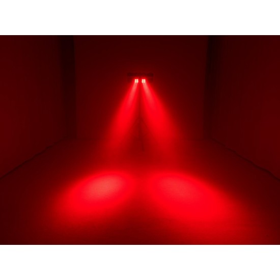 EUROLITE LED KLS-180: Set Luci Compatte con Effetti RGBW e Strobo per DJ e Eventi