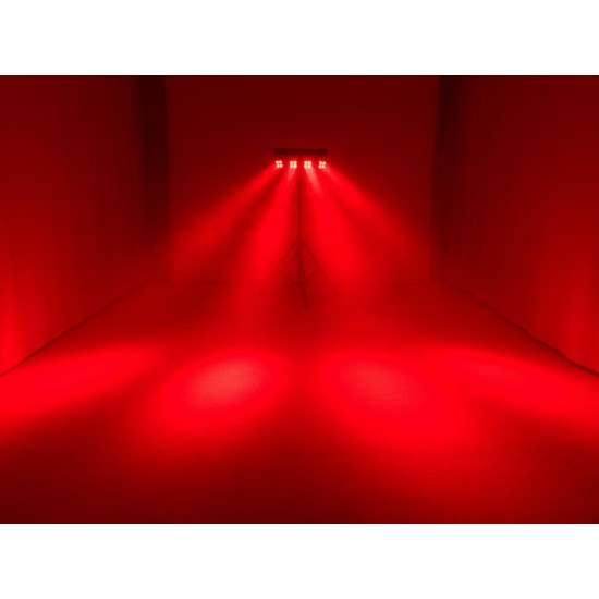 EUROLITE LED KLS-180: Set Luci Compatte con Effetti RGBW e Strobo per DJ e Eventi