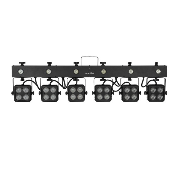 Set Luci Compatto EUROLITE LED KLS-180/6: Illuminazione Professionale con Effetto Stroboscopico