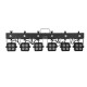 Set Luci Compatto EUROLITE LED KLS-180/6: Illuminazione Professionale con Effetto Stroboscopico