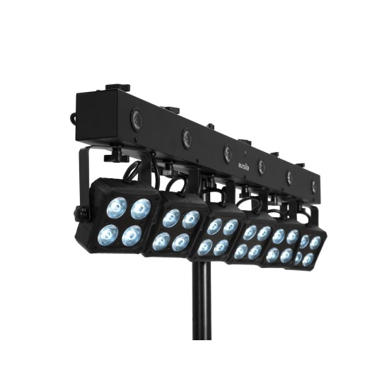 Set Luci Compatto EUROLITE LED KLS-180/6: Illuminazione Professionale con Effetto Stroboscopico