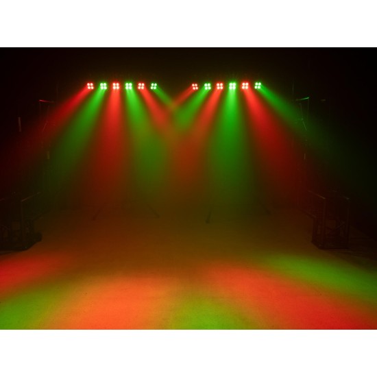 Set Luci Compatto EUROLITE LED KLS-180/6: Illuminazione Professionale con Effetto Stroboscopico