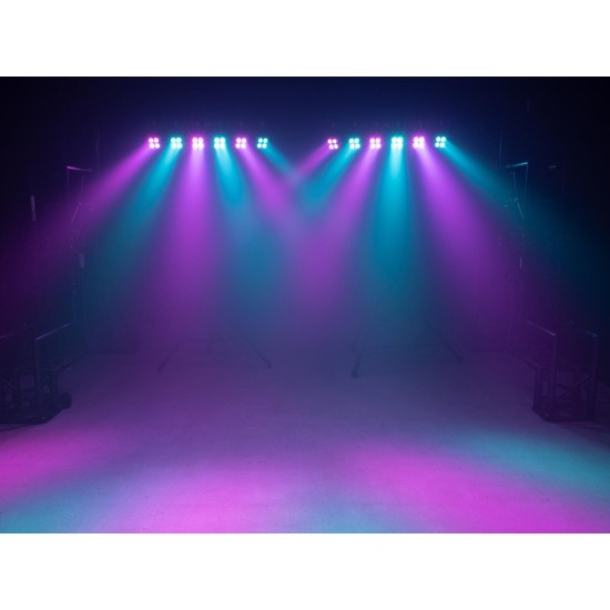 Set Luci Compatto EUROLITE LED KLS-180/6: Illuminazione Professionale con Effetto Stroboscopico