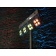 Proiettore LED EUROLITE KLS-180: Set di Luci RGBW Compatte con Effetto Stroboscopico e Controllo DMX