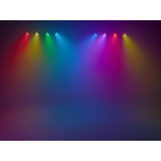 Eurolite LED KLS-402 Set Luci Compatto con Controllo Wireless e Borsa