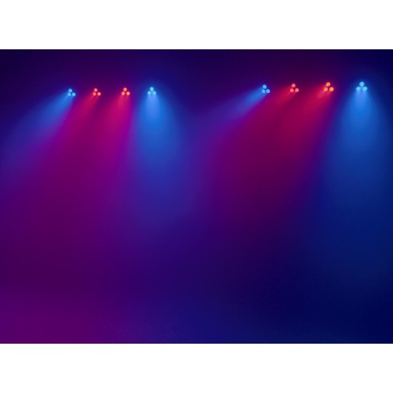 Eurolite LED KLS-402 Set Luci Compatto con Controllo Wireless e Borsa