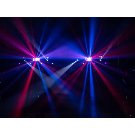 Set Luci Compatte EUROLITE LED KLS Scan Pro Next FX con Effetti UV e DMX