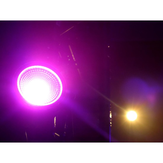 EUROLITE LED PARty Spot COB 15W RGB: Faro Compatto Professionale con DMX e Controllo IR