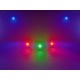 EUROLITE LED PARty Spot COB 15W RGB: Faro Compatto Professionale con DMX e Controllo IR