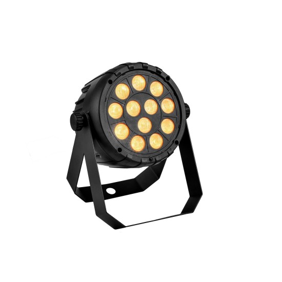 Faretto LED EUROLITE PARty Spot Silent RGB WW 60W 4in1 con DMX, Silenzioso e senza Sfarfallio