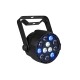 Faretto Par LED PARty DMX AKKU RGBW Spot MK2 portatile con batteria ricaricabile