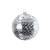 Sfera Specchiata da 10cm con Facette in Vetro - Effetto Classico