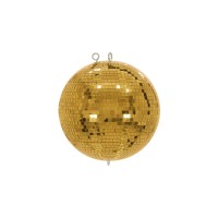 EUROLITE Sfera a Specchio Oro 30 cm - Effetto Luce per Eventi e Scenografie
