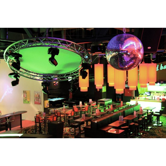 EUROLITE Sfera a Specchio Oro 30 cm - Effetto Luce per Eventi e Scenografie