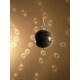EUROLITE Sfera a Specchio Nera Ø 10 cm - Effetto Luce per Eventi e Scenografie
