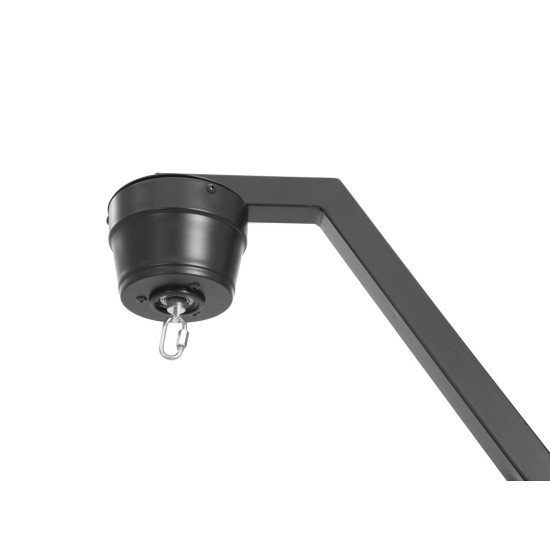 Supporto Treppiede EUROLITE con Motore per Sfere a Specchio fino a 50 cm, Colore Nero, Connettore Rapido