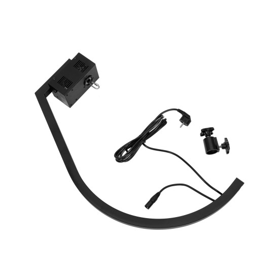 EUROLITE Treppiede PRO con Motore DMX per Sfere a Specchio fino a 50 cm - Nero