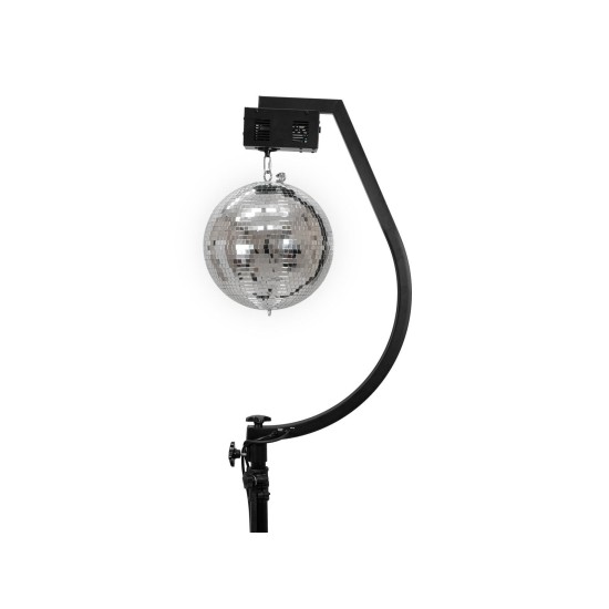 EUROLITE Treppiede PRO con Motore DMX per Sfere a Specchio fino a 50 cm - Nero