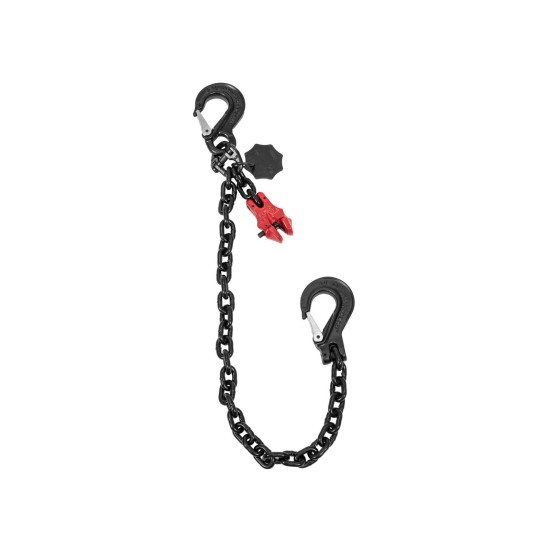 Catena di Sicurezza SAFETEX EN818-4 con Artiglio - 1 m, WLL 2000 kg