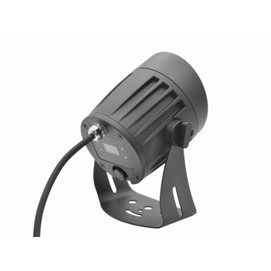 Proiettore LED Eurolite da Esterni 15W RGBW QuickDMX con Picchetto IP65