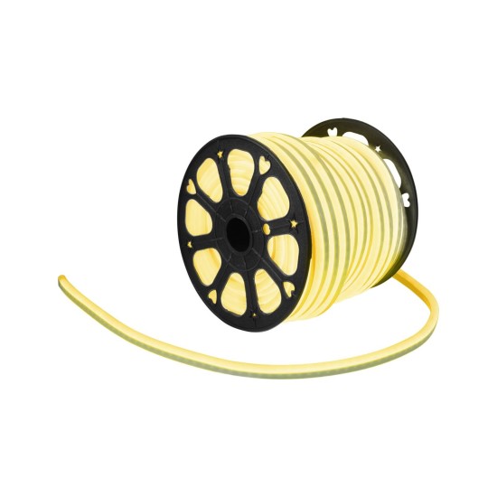 EUROLITE Neon Flex LED 230V Slim Giallo 100cm - Illuminazione Decorativa Professionale