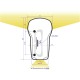 EUROLITE LED Neon Flex 230V Slim Bianco Caldo - Proiettore LED Decorativo da 100cm